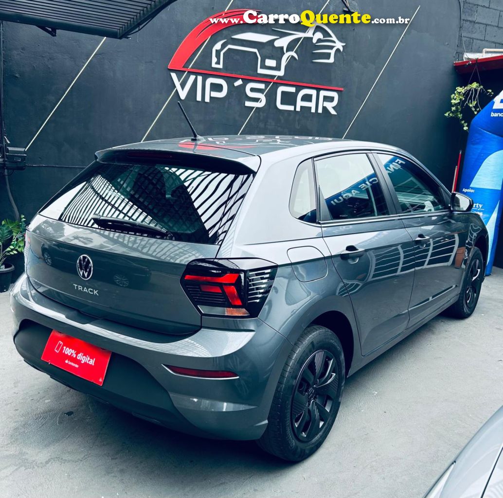 VOLKSWAGEN   POLO TRACK 1.0 FLEX 12V 5P   CINZA 2023 1.0 FLEX - Loja
