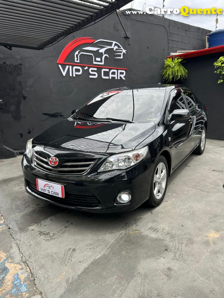 TOYOTA   COROLLA XEI 2.0 FLEX 16V AUT.   PRETO 2012 2.0 FLEX - Loja