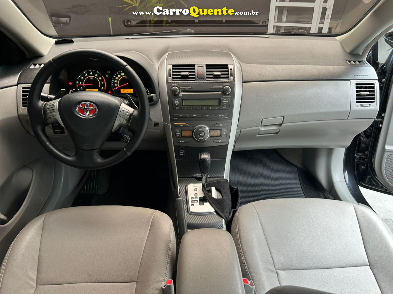 TOYOTA   COROLLA XEI 2.0 FLEX 16V AUT.   PRETO 2012 2.0 FLEX - Loja