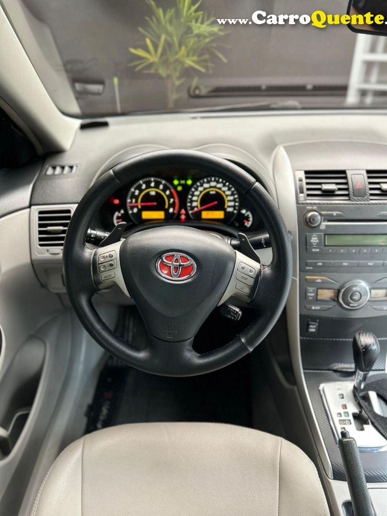 TOYOTA   COROLLA XEI 2.0 FLEX 16V AUT.   PRETO 2012 2.0 FLEX - Loja