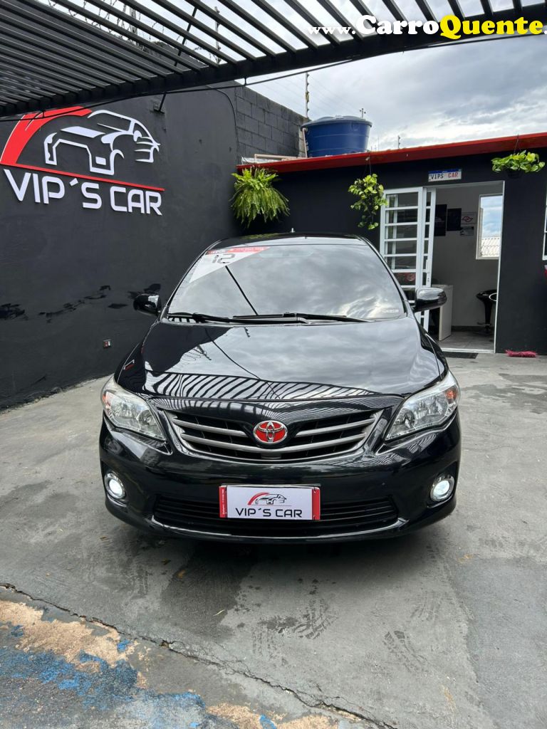 TOYOTA   COROLLA XEI 2.0 FLEX 16V AUT.   PRETO 2012 2.0 FLEX - Loja