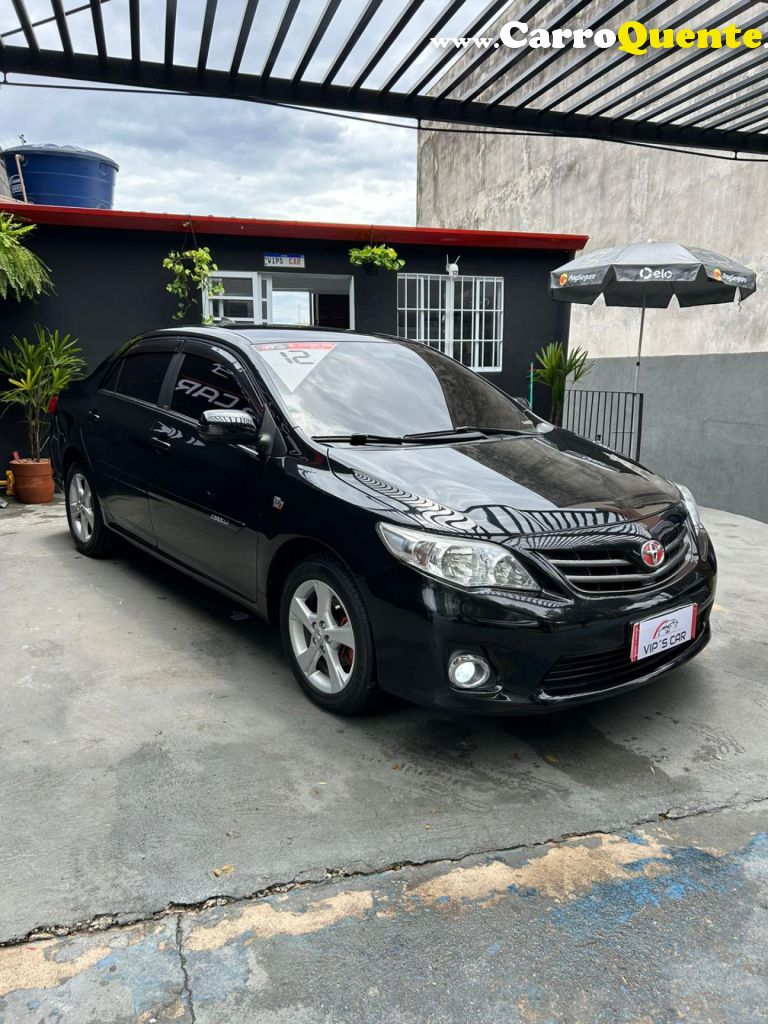 TOYOTA   COROLLA XEI 2.0 FLEX 16V AUT.   PRETO 2012 2.0 FLEX - Loja