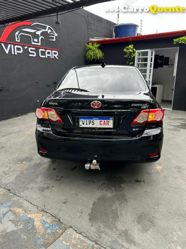 TOYOTA   COROLLA XEI 2.0 FLEX 16V AUT.   PRETO 2012 2.0 FLEX - Loja