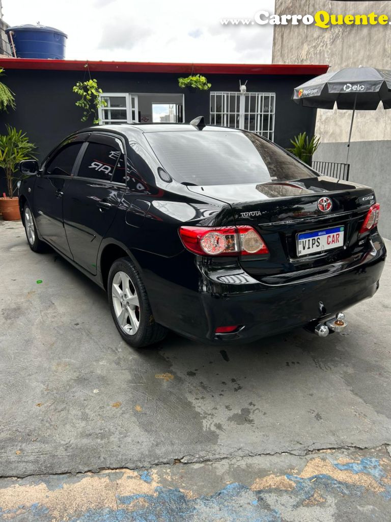 TOYOTA   COROLLA XEI 2.0 FLEX 16V AUT.   PRETO 2012 2.0 FLEX - Loja