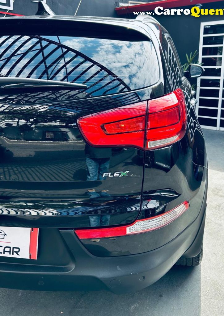 KIA   SPORTAGE EX 2.0 16V 2.0 16V FLEX AUT.   PRETO 2015 2.0 FLEX - Loja