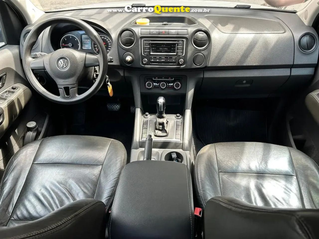 VOLKSWAGEN   AMAROK TRENDLINE CD 2.0 TDI 4X4 DIES AUT   BRANCO 2014 2.0 DIESEL - Loja