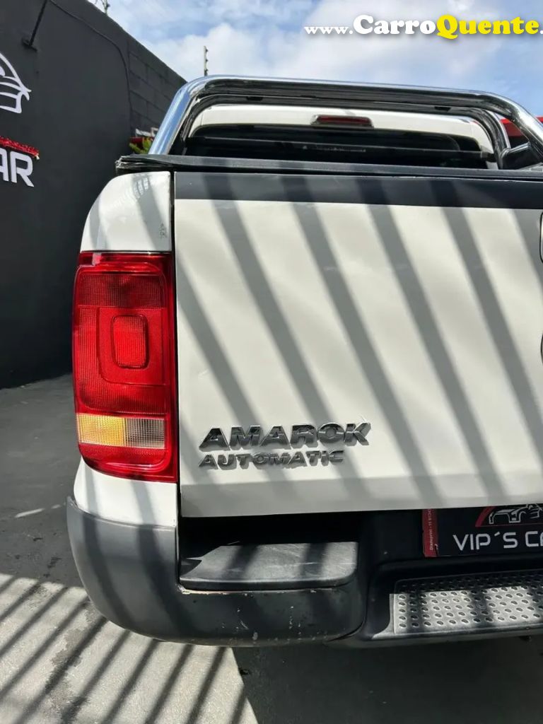 VOLKSWAGEN   AMAROK TRENDLINE CD 2.0 TDI 4X4 DIES AUT   BRANCO 2014 2.0 DIESEL - Loja