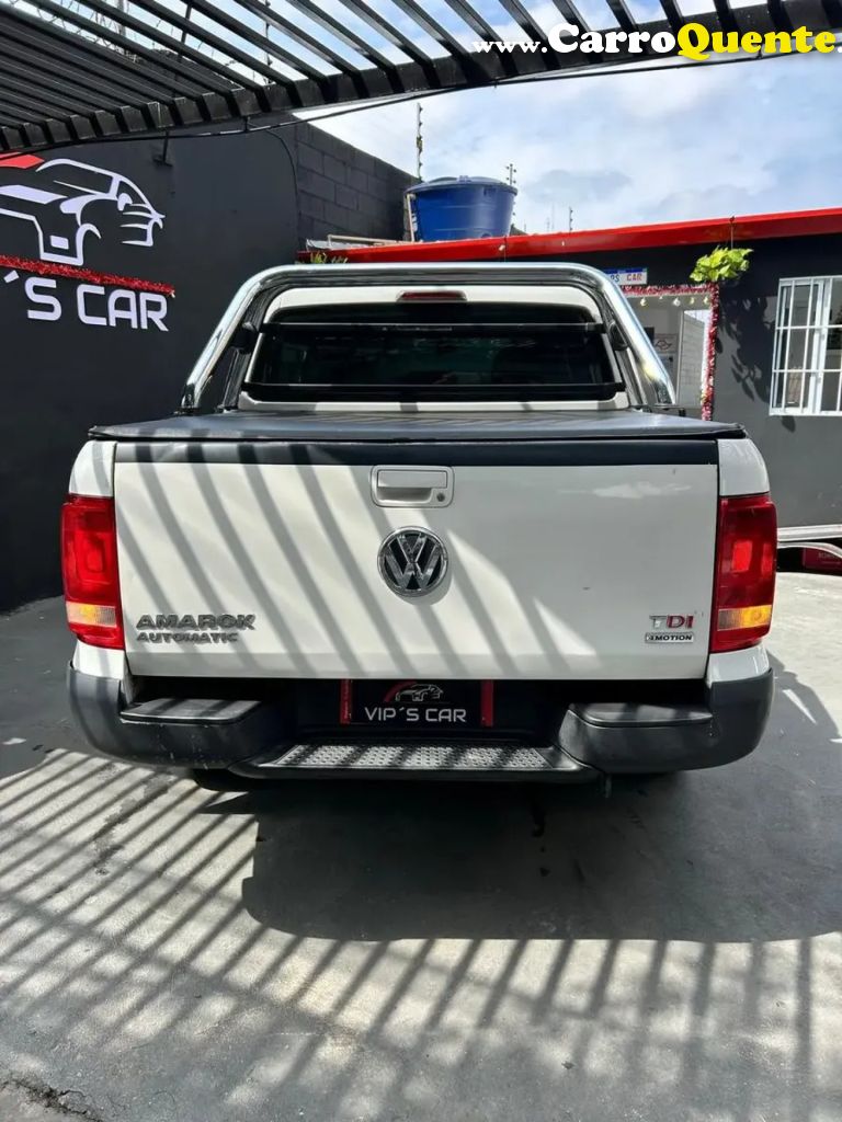 VOLKSWAGEN   AMAROK TRENDLINE CD 2.0 TDI 4X4 DIES AUT   BRANCO 2014 2.0 DIESEL - Loja