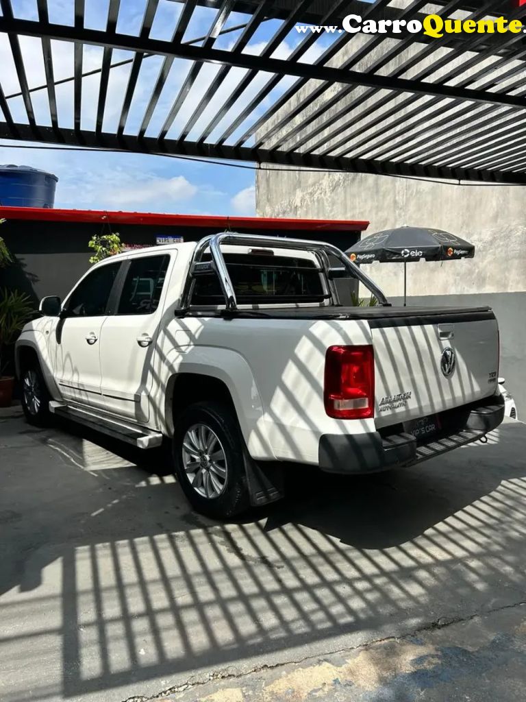 VOLKSWAGEN   AMAROK TRENDLINE CD 2.0 TDI 4X4 DIES AUT   BRANCO 2014 2.0 DIESEL - Loja
