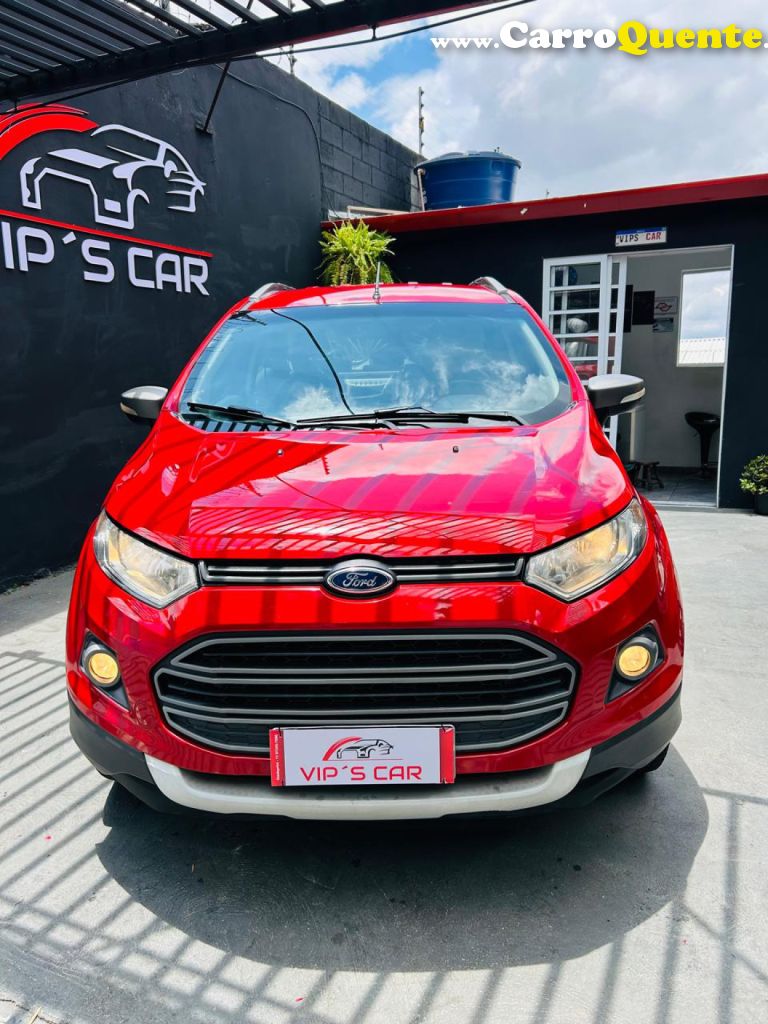FORD   ECOSPORT FREESTYLE 1.6 16V FLEX 5P   VERMELHO 2015 1.6 FLEX - Loja