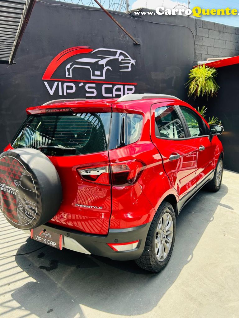FORD   ECOSPORT FREESTYLE 1.6 16V FLEX 5P   VERMELHO 2015 1.6 FLEX - Loja