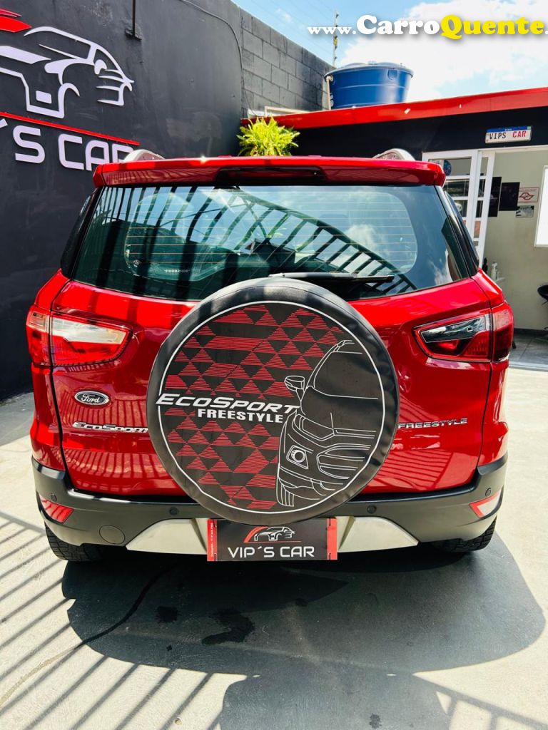 FORD   ECOSPORT FREESTYLE 1.6 16V FLEX 5P   VERMELHO 2015 1.6 FLEX - Loja
