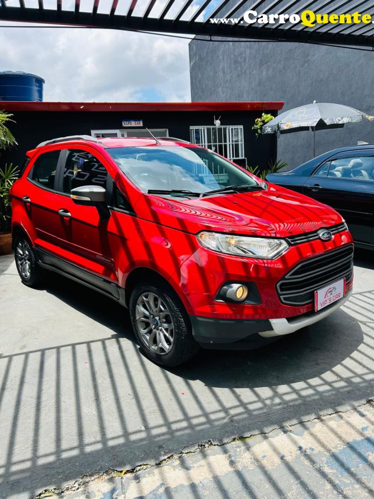 FORD   ECOSPORT FREESTYLE 1.6 16V FLEX 5P   VERMELHO 2015 1.6 FLEX - Loja