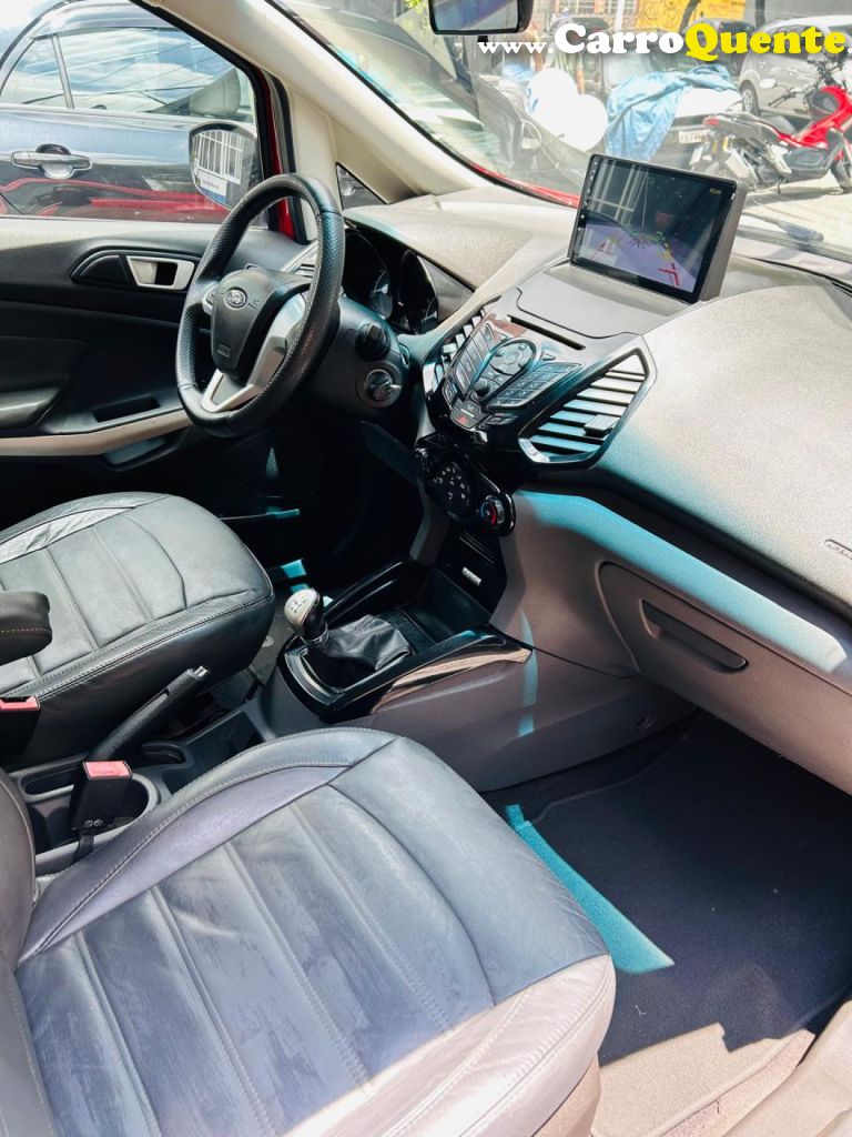 FORD   ECOSPORT FREESTYLE 1.6 16V FLEX 5P   VERMELHO 2015 1.6 FLEX - Loja