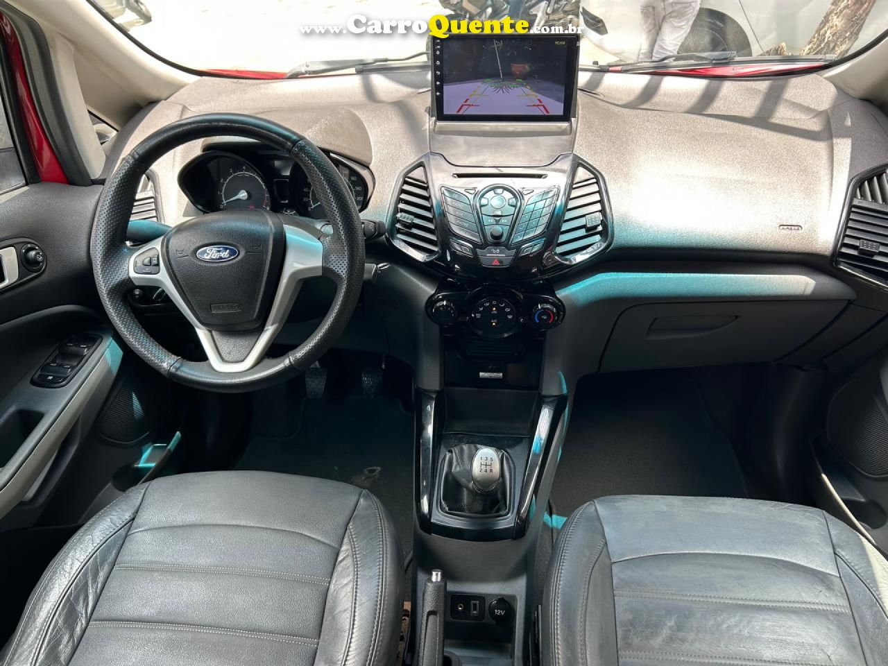 FORD   ECOSPORT FREESTYLE 1.6 16V FLEX 5P   VERMELHO 2015 1.6 FLEX - Loja