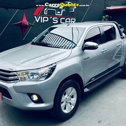 TOYOTA   HILUX SW4 SRV 4X2 2.7 FLEX 16V AUT.   PRATA 2018 2.7 FLEX