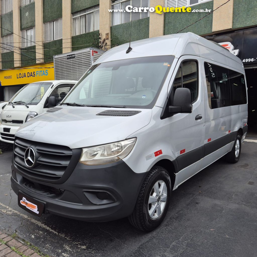 MERCEDES-BENZ   SPRINTER 416 VAN L. T.A. 10L 2.2 DIESEL   PRATA 2022 2.2 DIESEL - Loja