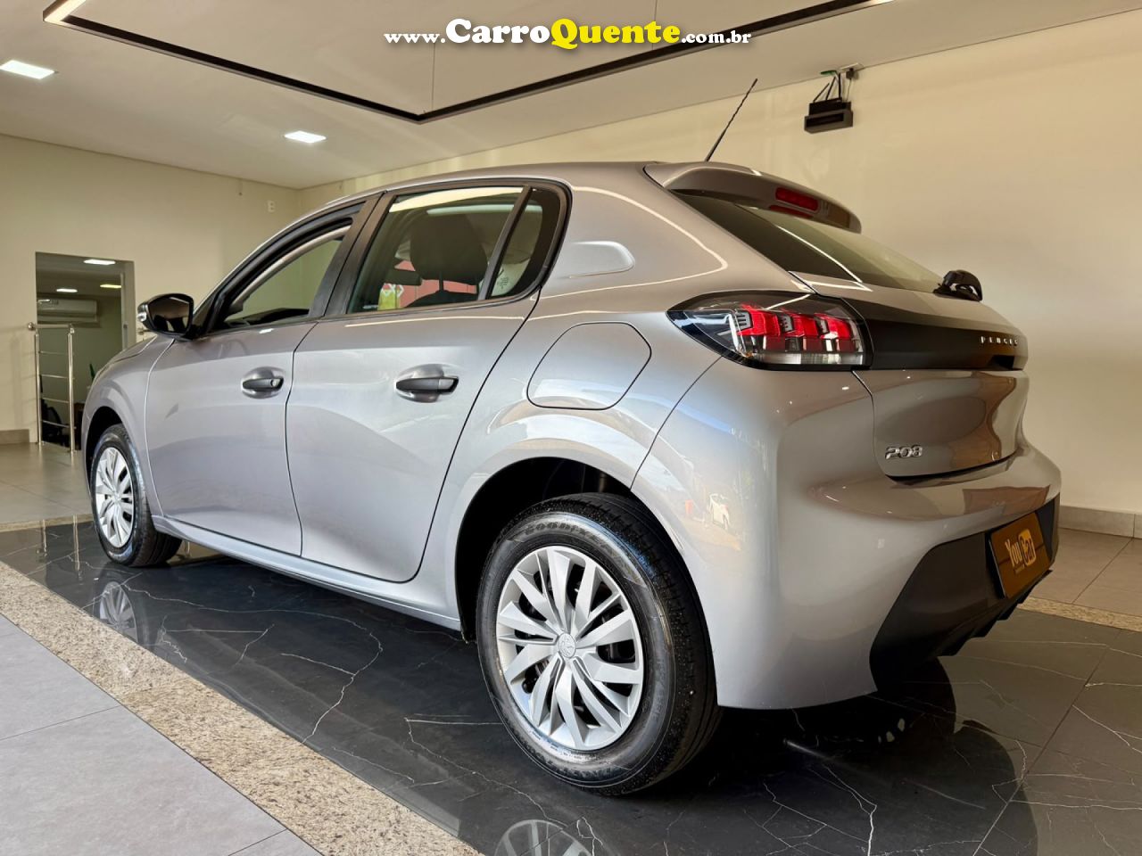PEUGEOT   208 LIKE 1.0 FLEX 6V 5P MEC.   CINZA 2024 1.0 FLEX - Loja