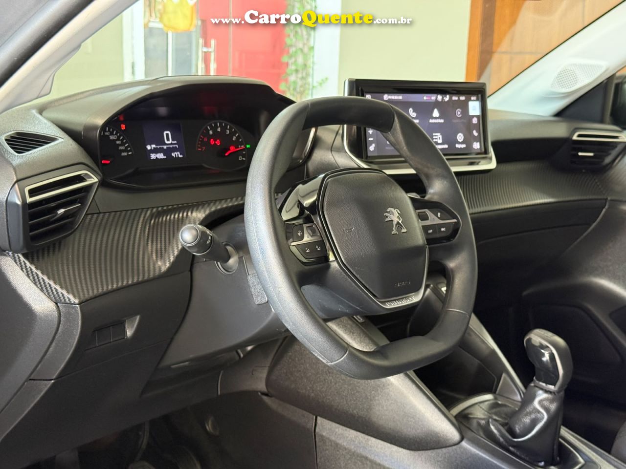 PEUGEOT   208 LIKE 1.0 FLEX 6V 5P MEC.   CINZA 2024 1.0 FLEX - Loja