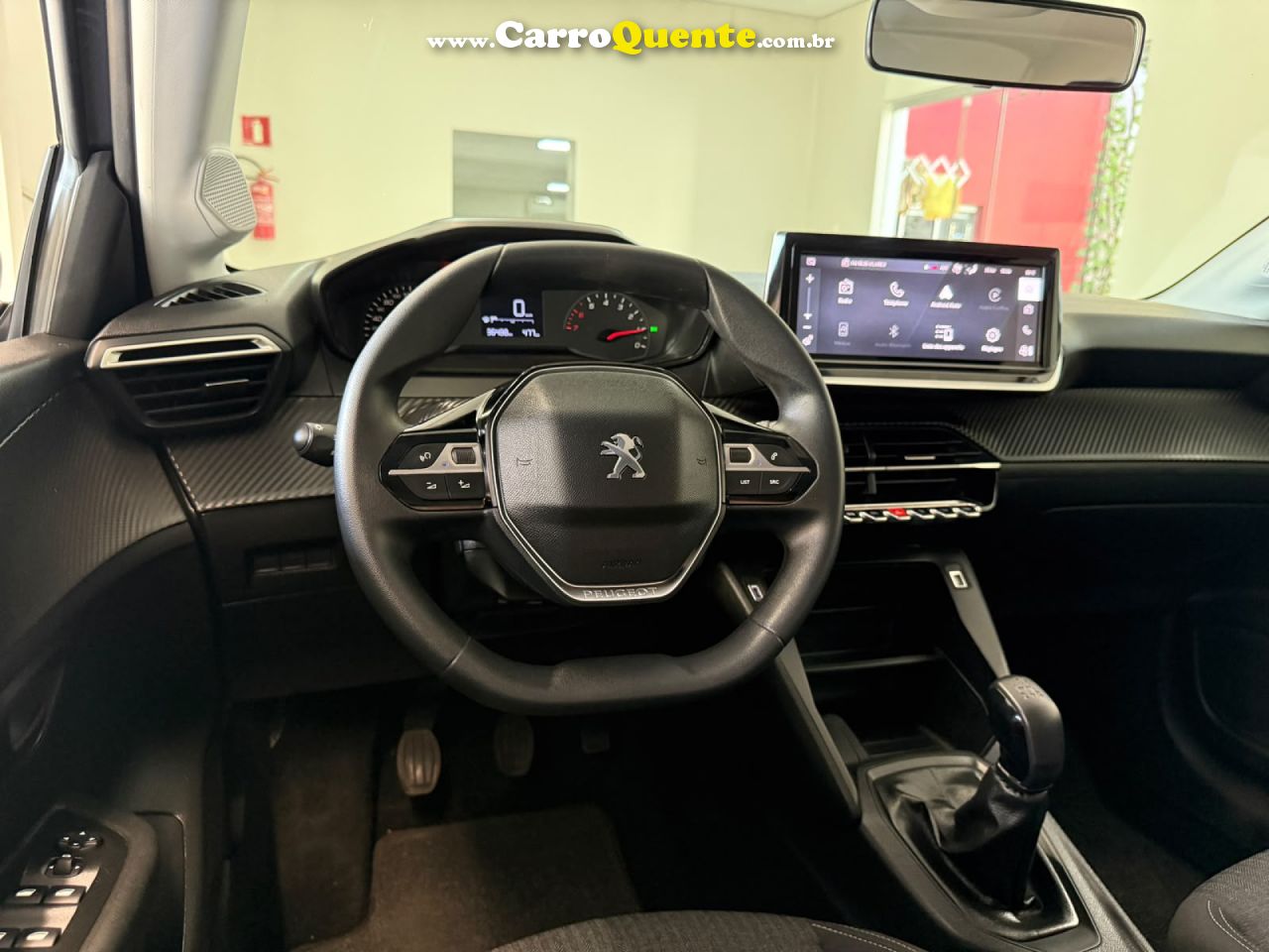 PEUGEOT   208 LIKE 1.0 FLEX 6V 5P MEC.   CINZA 2024 1.0 FLEX - Loja