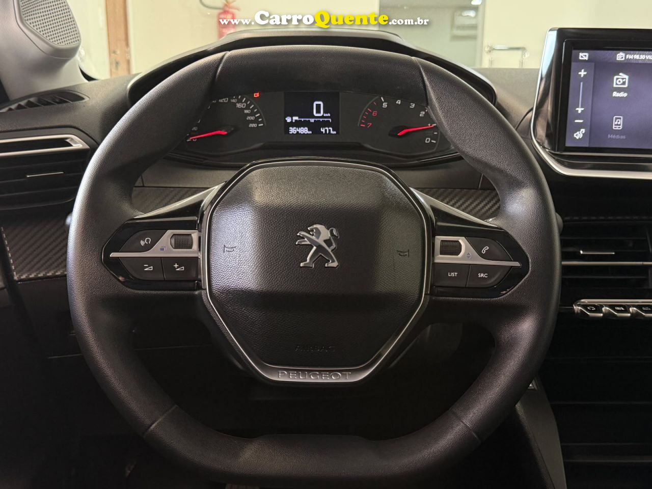 PEUGEOT   208 LIKE 1.0 FLEX 6V 5P MEC.   CINZA 2024 1.0 FLEX - Loja