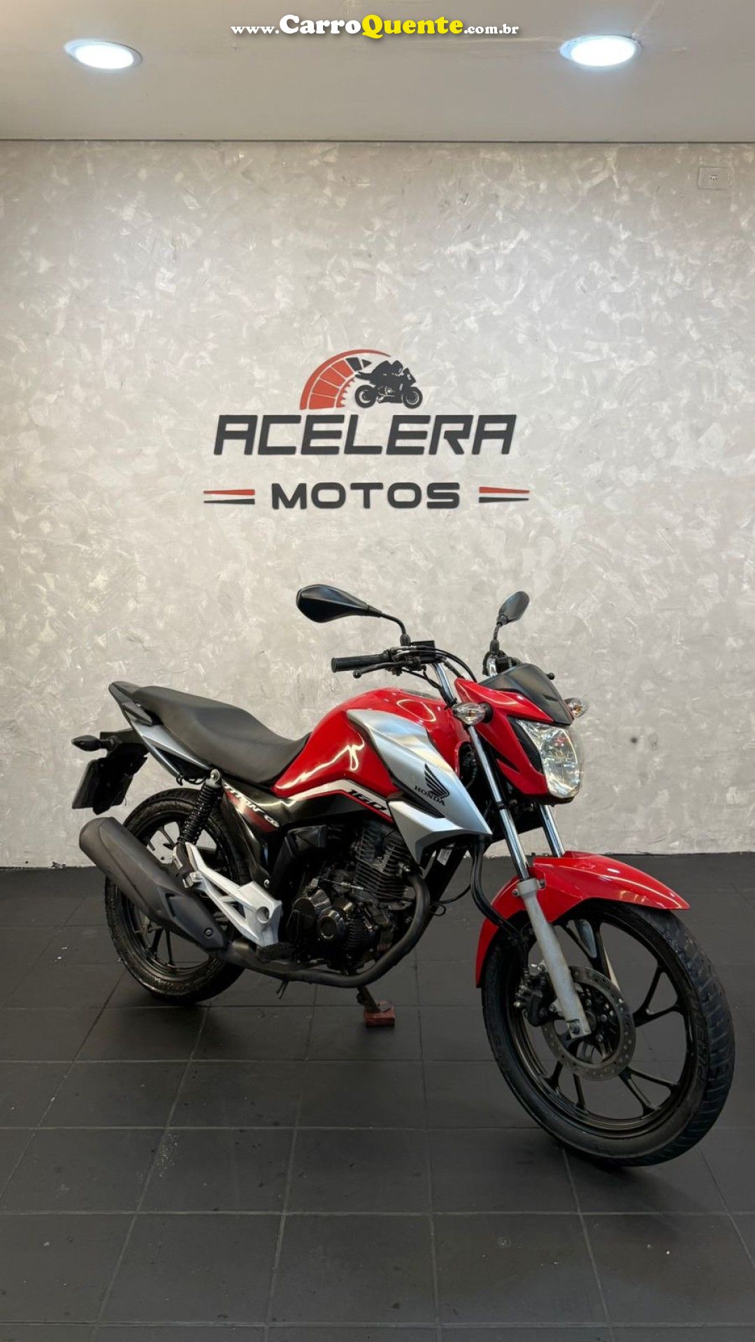 HONDA   CG 160 TITAN FLEXONEED.ESPECIAL 40 ANOS   VERMELHO 2022 160 FLEX - Loja