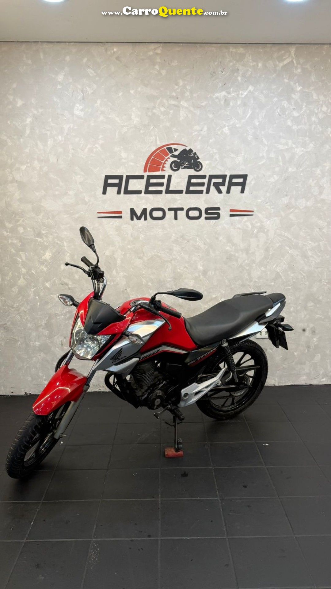 HONDA   CG 160 TITAN FLEXONEED.ESPECIAL 40 ANOS   VERMELHO 2022 160 FLEX - Loja