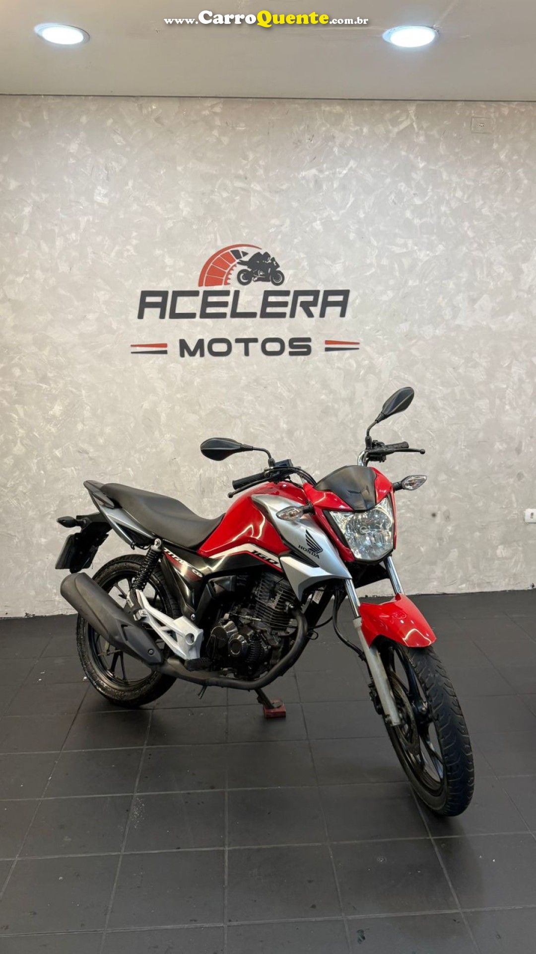 HONDA   CG 160 TITAN FLEXONEED.ESPECIAL 40 ANOS   VERMELHO 2022 160 FLEX - Loja