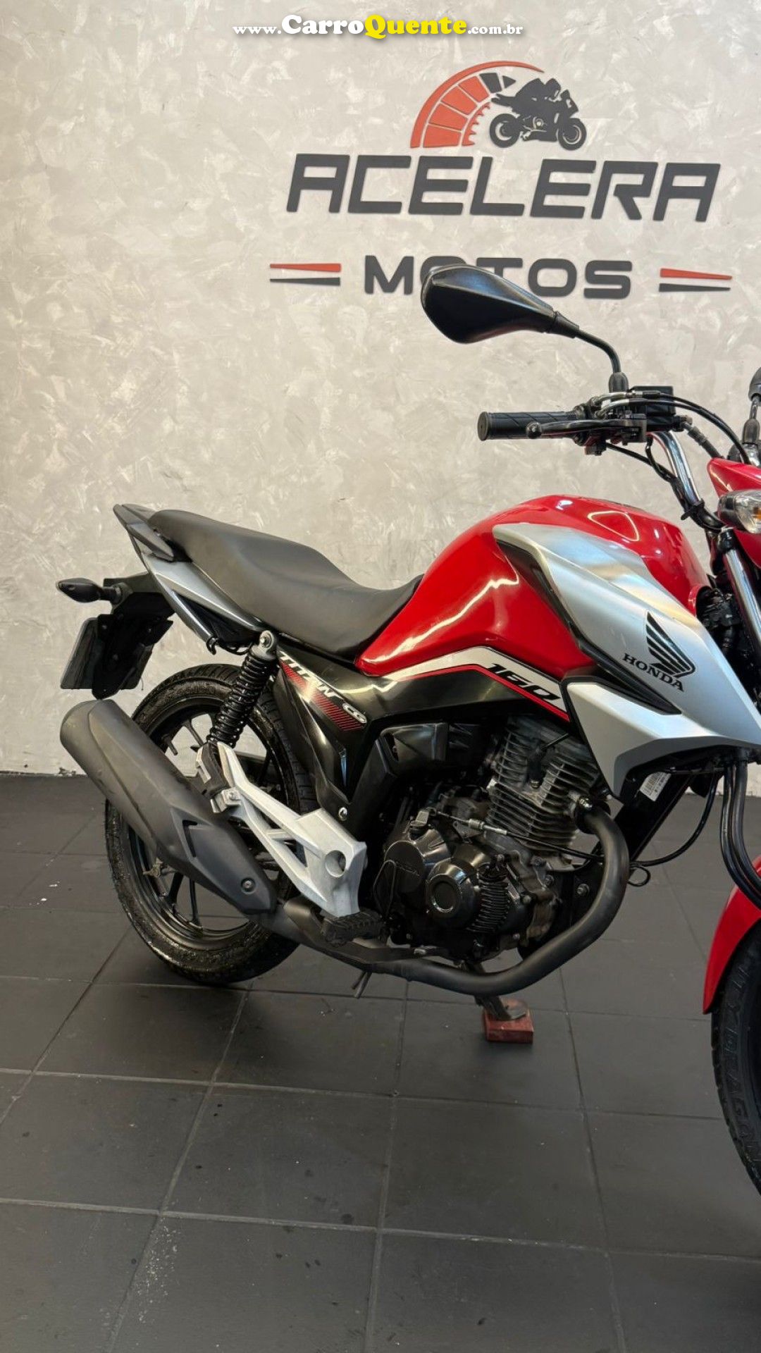 HONDA   CG 160 TITAN FLEXONEED.ESPECIAL 40 ANOS   VERMELHO 2022 160 FLEX - Loja