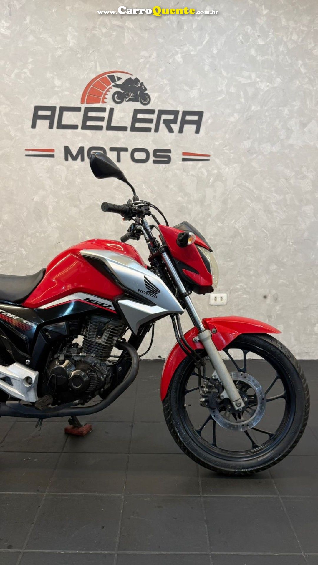 HONDA   CG 160 TITAN FLEXONEED.ESPECIAL 40 ANOS   VERMELHO 2022 160 FLEX - Loja