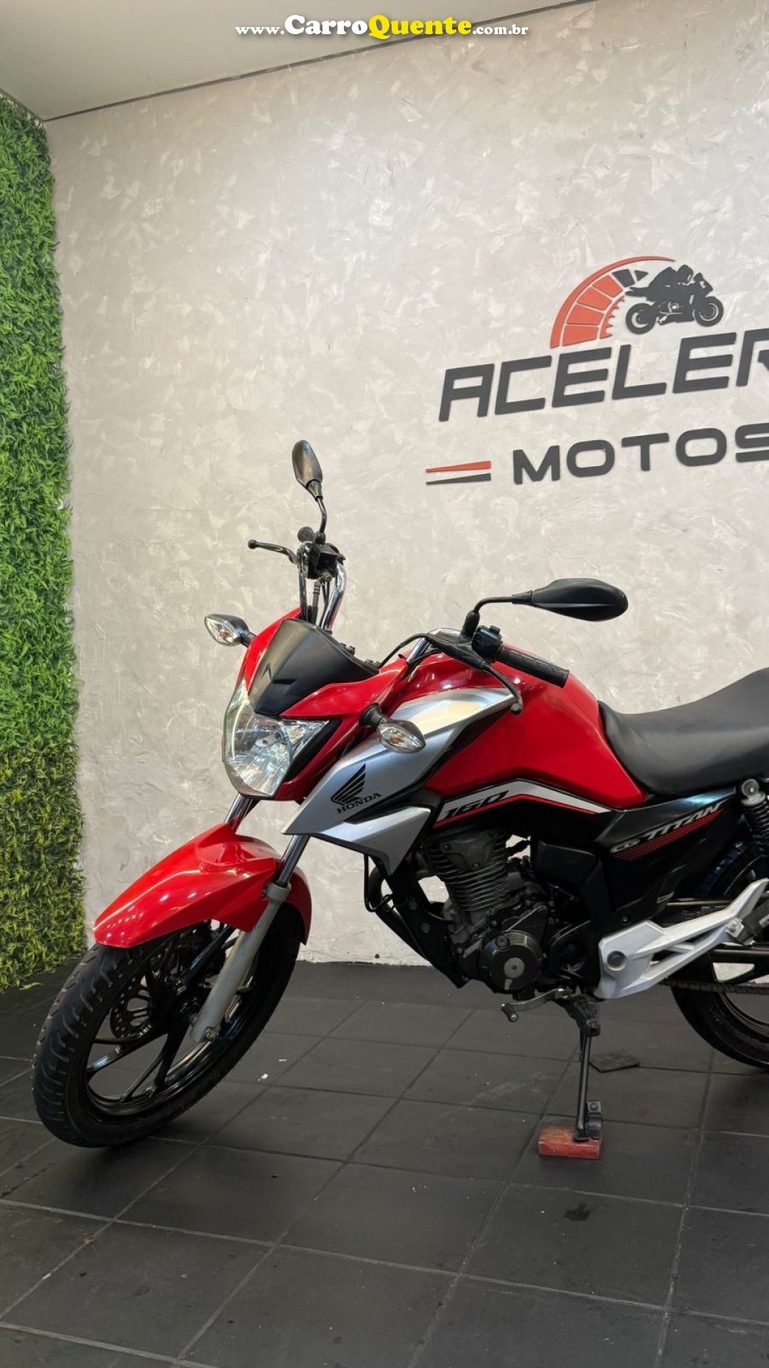 HONDA   CG 160 TITAN FLEXONEED.ESPECIAL 40 ANOS   VERMELHO 2022 160 FLEX - Loja