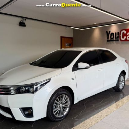 TOYOTA   COROLLA XEI 2.0 FLEX 16V AUT.   BRANCO 2016 2.0 FLEX