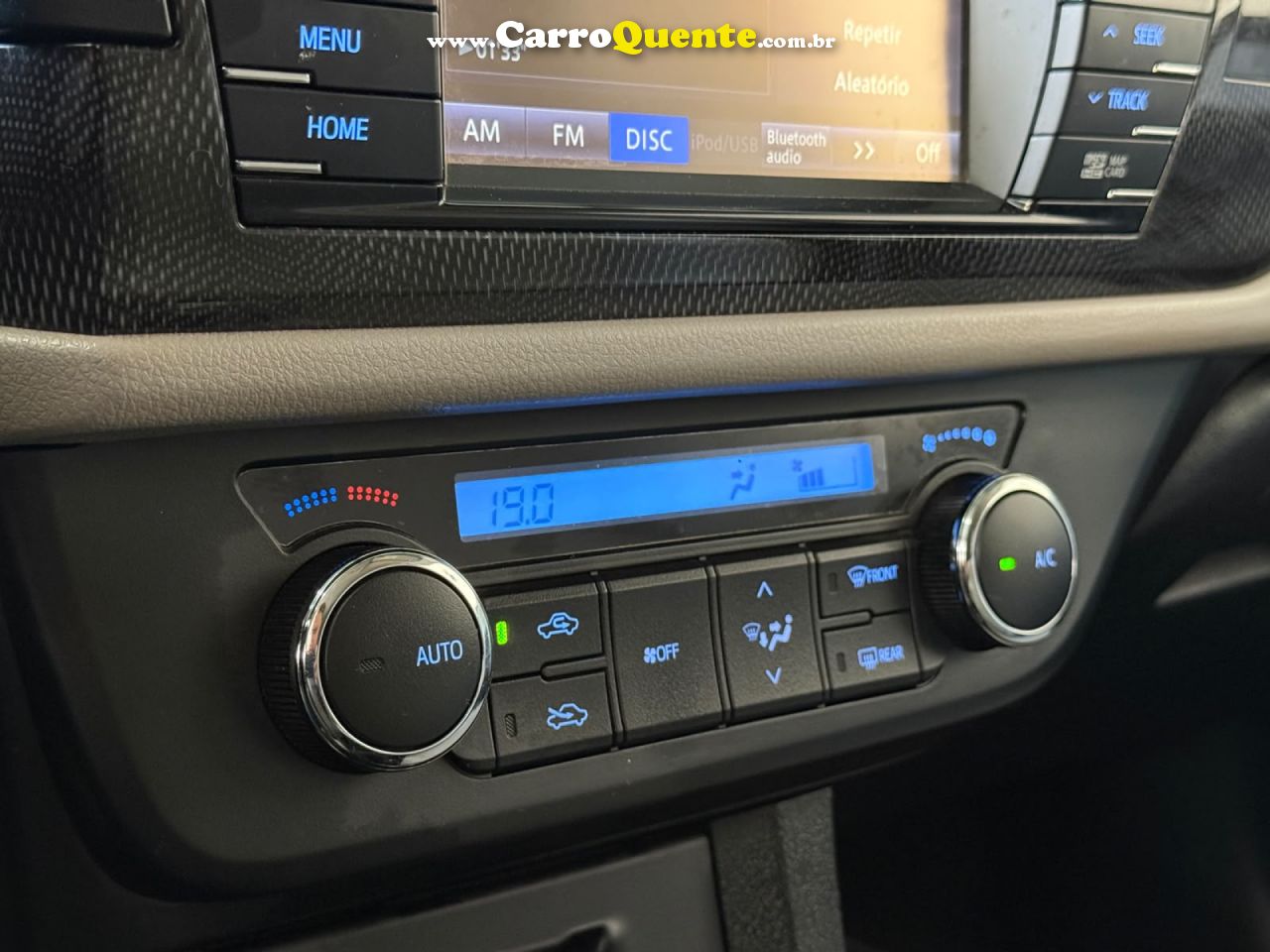 TOYOTA   COROLLA XEI 2.0 FLEX 16V AUT.   BRANCO 2016 2.0 FLEX - Loja