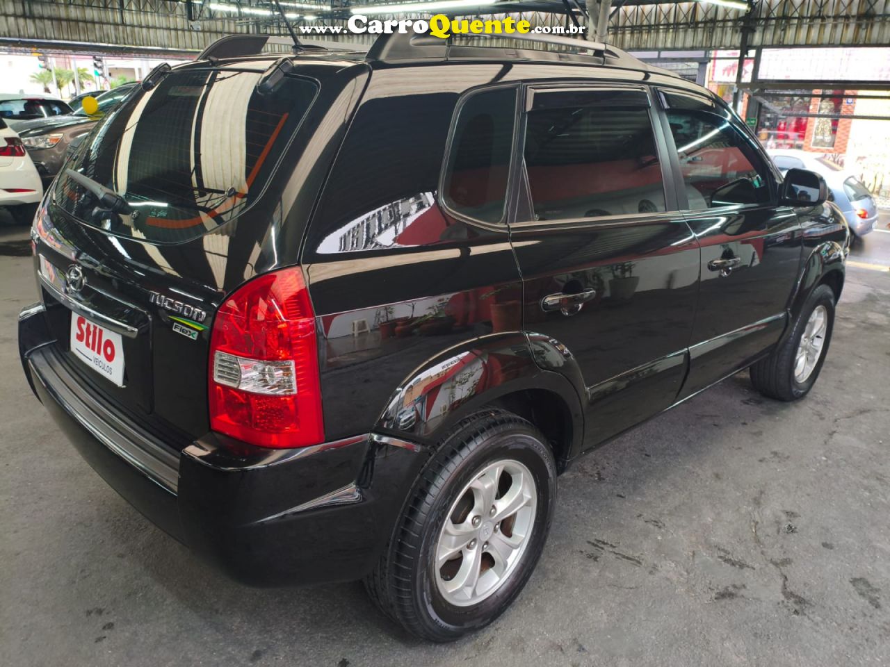 HYUNDAI   TUCSON 2.0 16V FLEX AUT.   PRETO 2015 2.0 FLEX - Loja