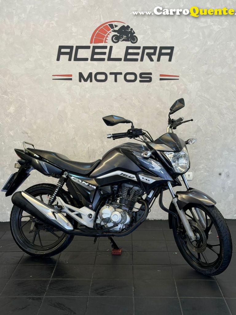 HONDA   CG 160 FAN FLEX   CINZA 2019 160 FLEX - Loja