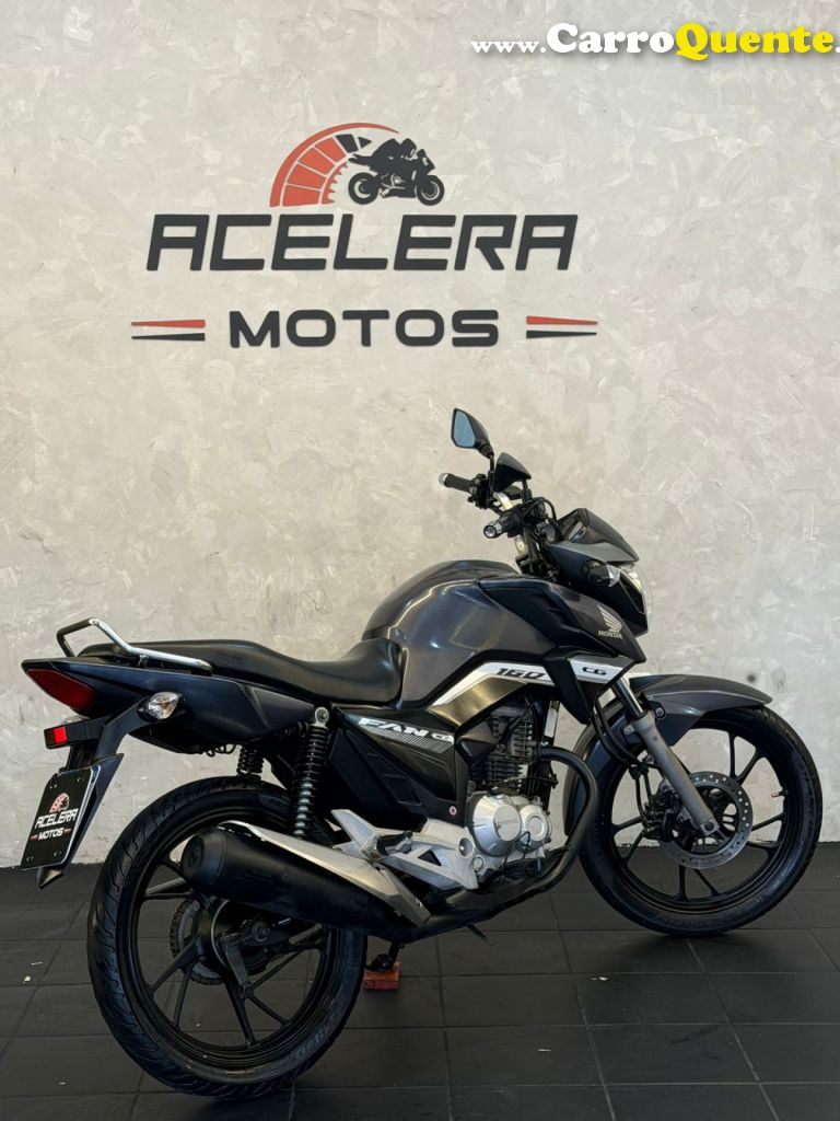 HONDA   CG 160 FAN FLEX   CINZA 2019 160 FLEX - Loja
