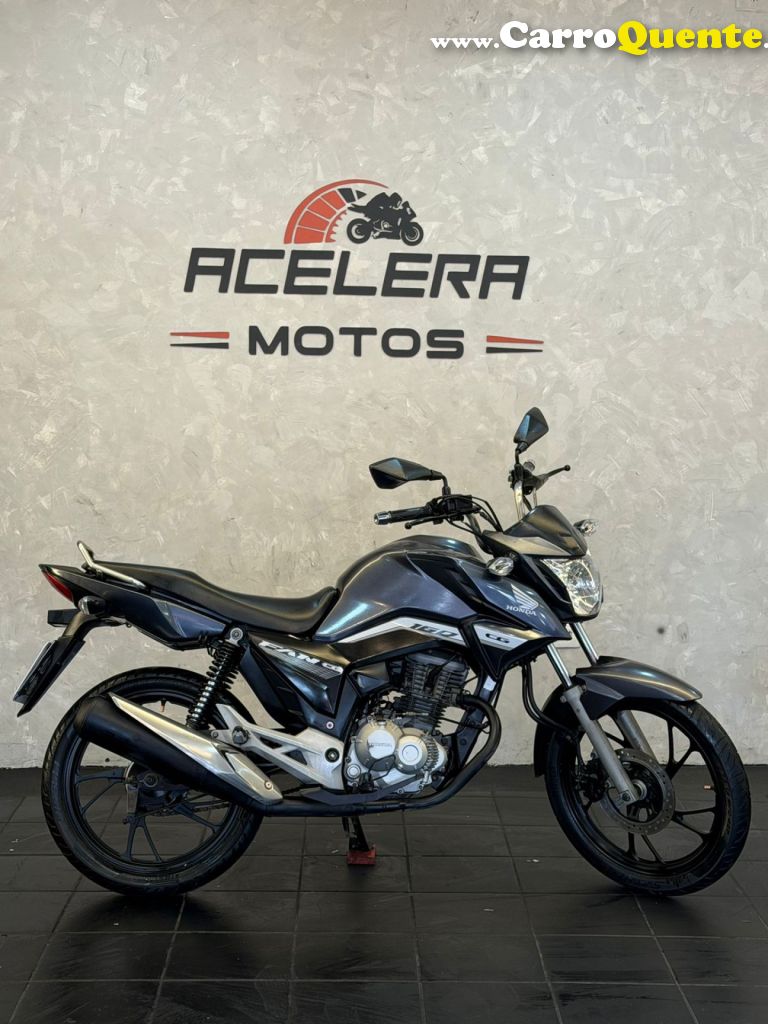 HONDA   CG 160 FAN FLEX   CINZA 2019 160 FLEX - Loja