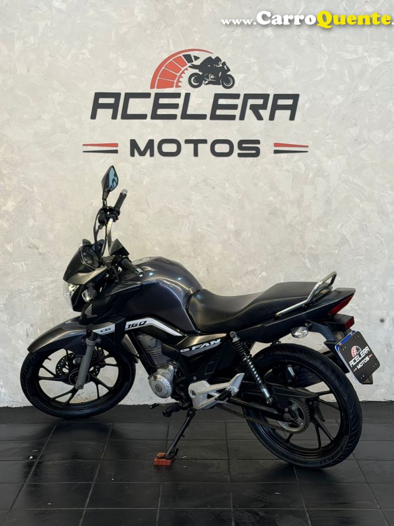 HONDA   CG 160 FAN FLEX   CINZA 2019 160 FLEX - Loja