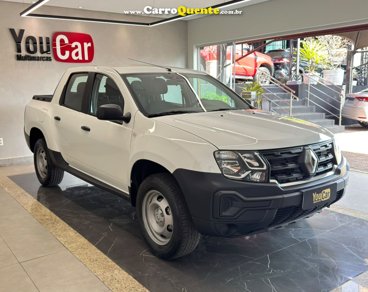 RENAULT   OROCH PRO 1.6 FLEX 16V MEC.   BRANCO 2025 1.6 FLEX - Loja