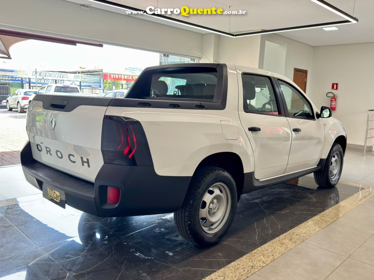 RENAULT   OROCH PRO 1.6 FLEX 16V MEC.   BRANCO 2025 1.6 FLEX - Loja