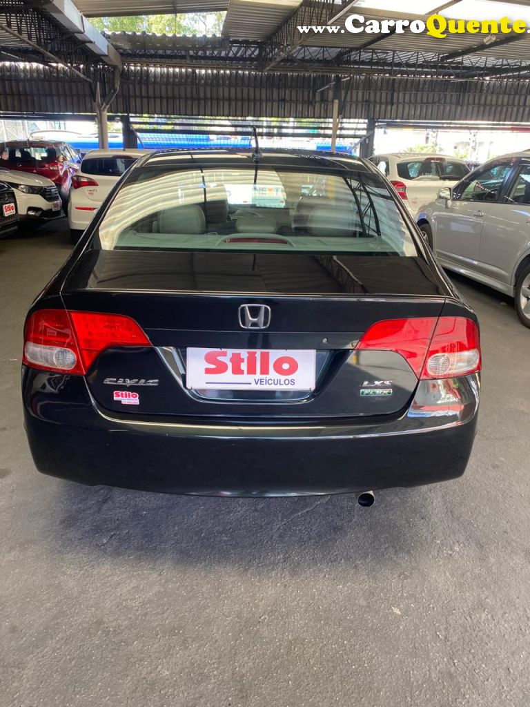 HONDA   CIVIC SEDAN LXS 1.81.8 FLEX 16V AUT. 4P   VERDE 2007 1.8 FLEX - Loja