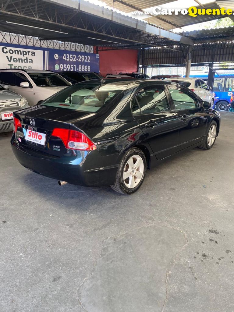 HONDA   CIVIC SEDAN LXS 1.81.8 FLEX 16V AUT. 4P   VERDE 2007 1.8 FLEX - Loja