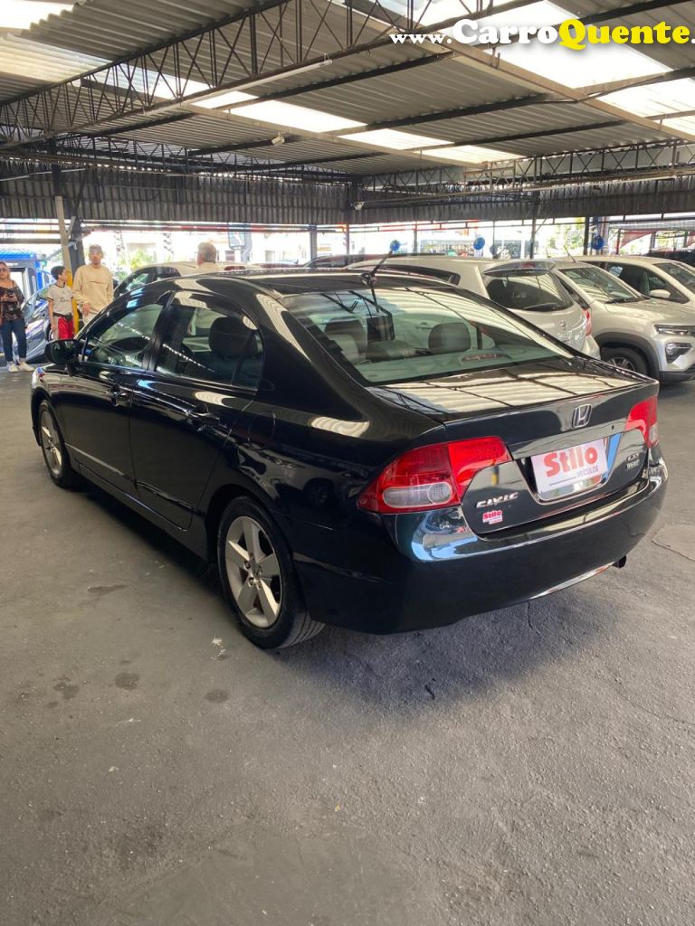 HONDA   CIVIC SEDAN LXS 1.81.8 FLEX 16V AUT. 4P   VERDE 2007 1.8 FLEX - Loja