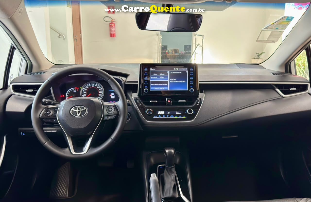 TOYOTA   COROLLA XEI 2.0 FLEX 16V AUT.   BRANCO 2022 2.0 FLEX - Loja