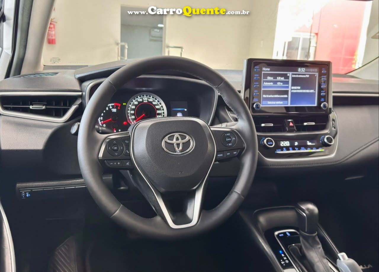 TOYOTA   COROLLA XEI 2.0 FLEX 16V AUT.   BRANCO 2022 2.0 FLEX - Loja