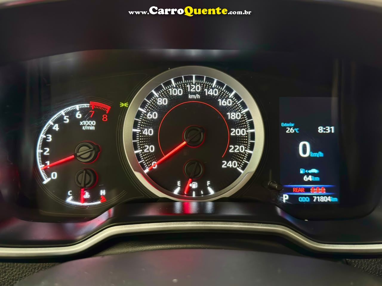 TOYOTA   COROLLA XEI 2.0 FLEX 16V AUT.   BRANCO 2022 2.0 FLEX - Loja