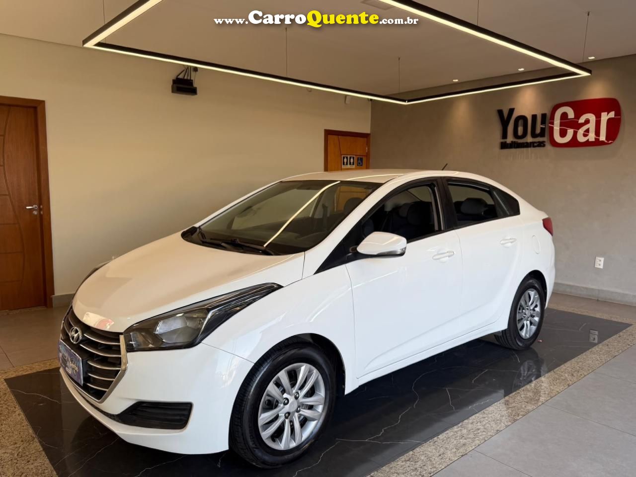 HYUNDAI   HB20S C.PLUSC.STYLE1.0 FLEX 12V MEC. 4P   BRANCO 2017 1.0 FLEX - Loja