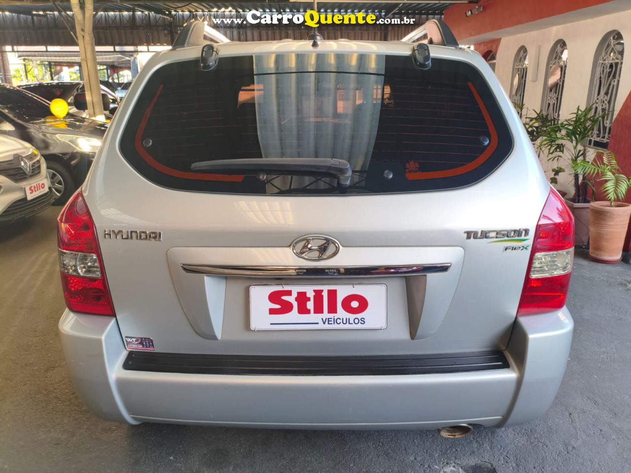 HYUNDAI   TUCSON 2.0 16V FLEX AUT.   PRATA 2014 2.0 FLEX - Loja