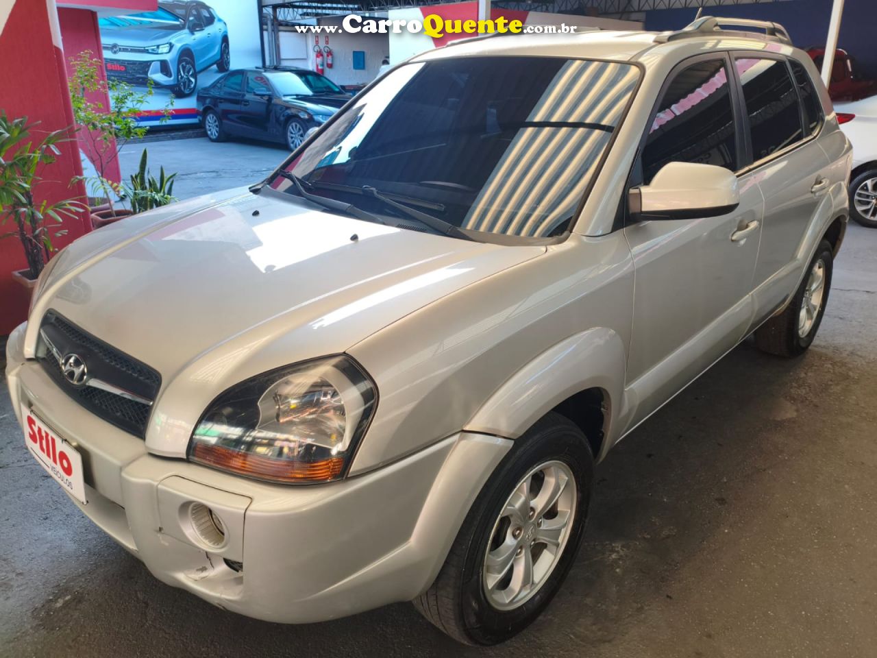 HYUNDAI   TUCSON 2.0 16V FLEX AUT.   PRATA 2014 2.0 FLEX - Loja