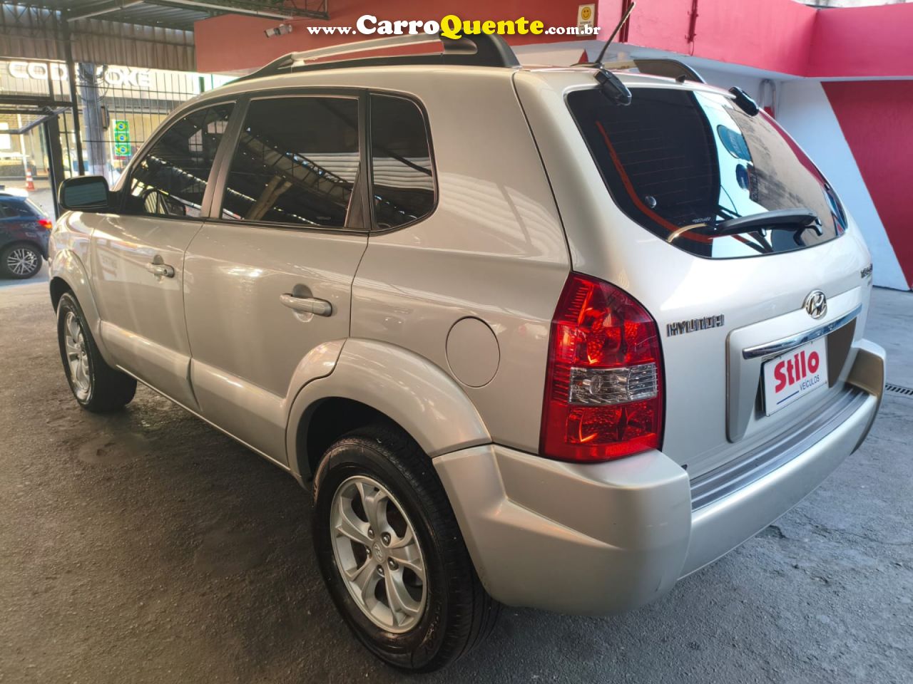 HYUNDAI   TUCSON 2.0 16V FLEX AUT.   PRATA 2014 2.0 FLEX - Loja